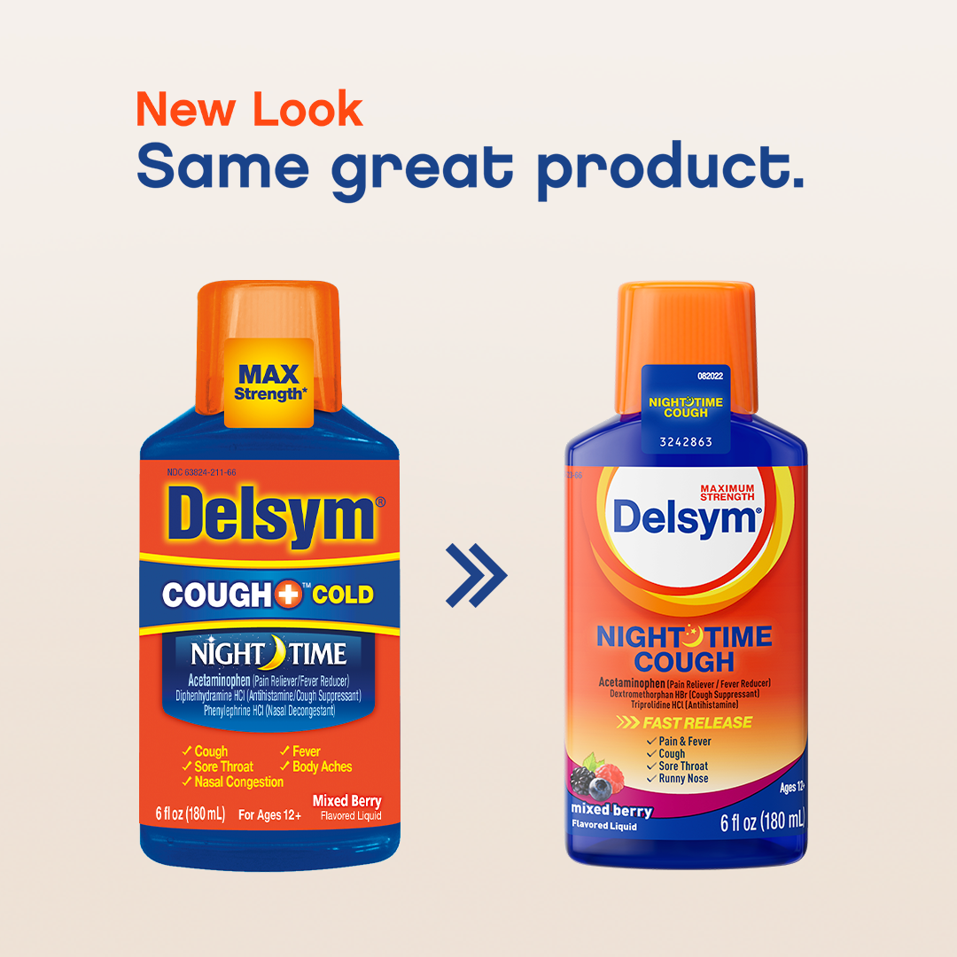 Delsym® Nighttime Cough Liquid