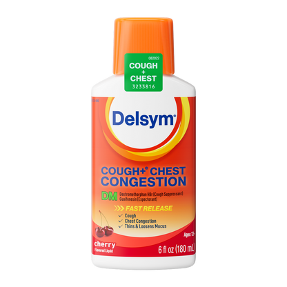 Delsym® Cough+ Chest Congestion DM Liquid