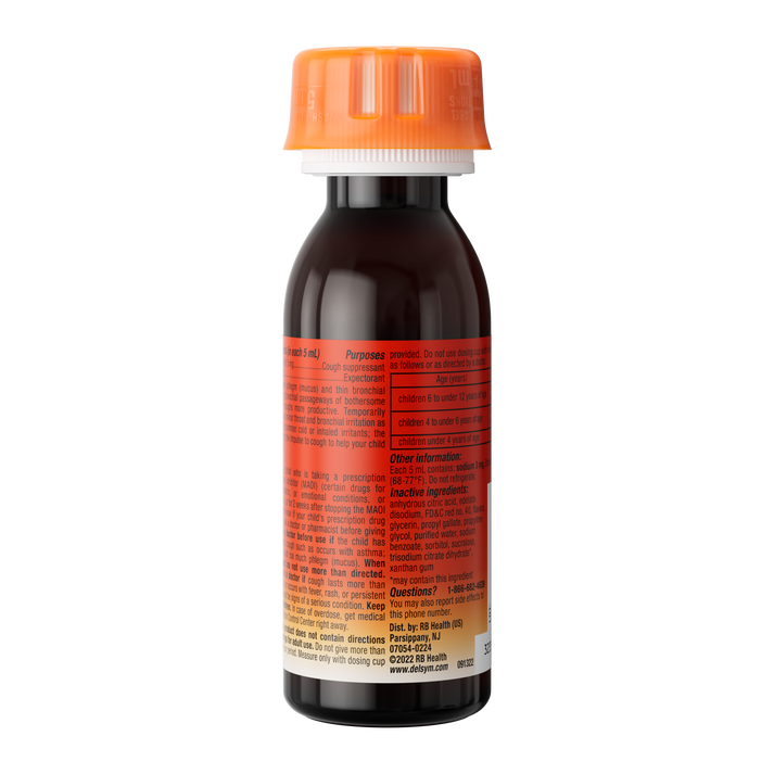 Delsym® Children’s Cough+ Chest Congestion DM Cough Liquid