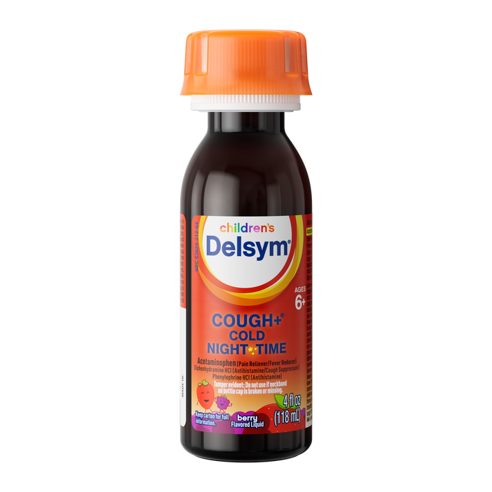 Delsym® Children’s Cough+ Cold Nighttime Berry Flavored Liquid