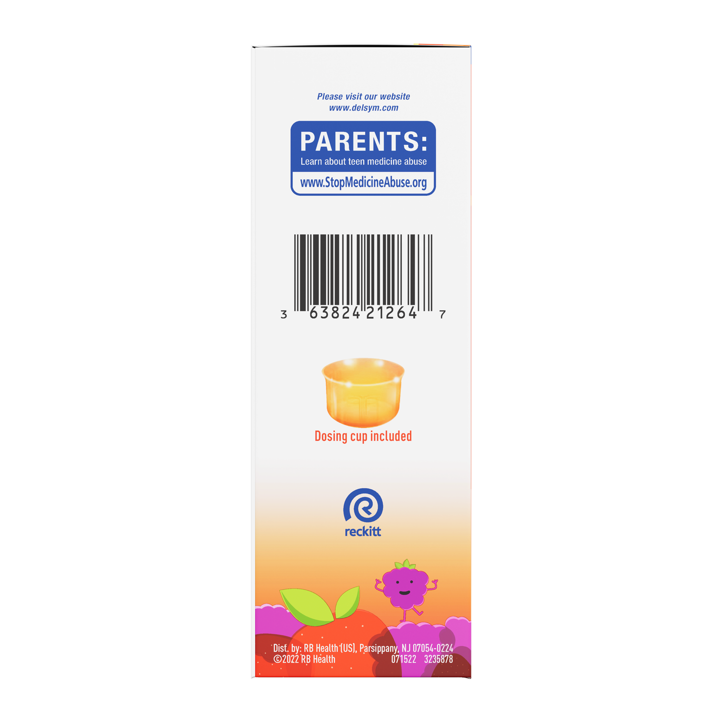 Delsym® Children’s Cough+ Cold Nighttime Berry Flavored Liquid