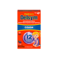 Front of the Delsym® 12 Hour Grape Flavored Children's Cough Liquid 3oz package for cough relief.