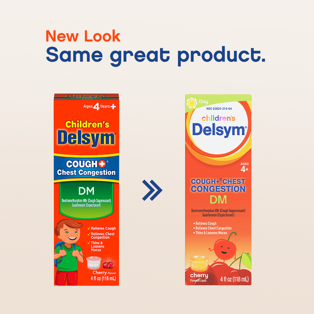 Delsym® Children’s Cough+ Chest Congestion DM Cough Liquid