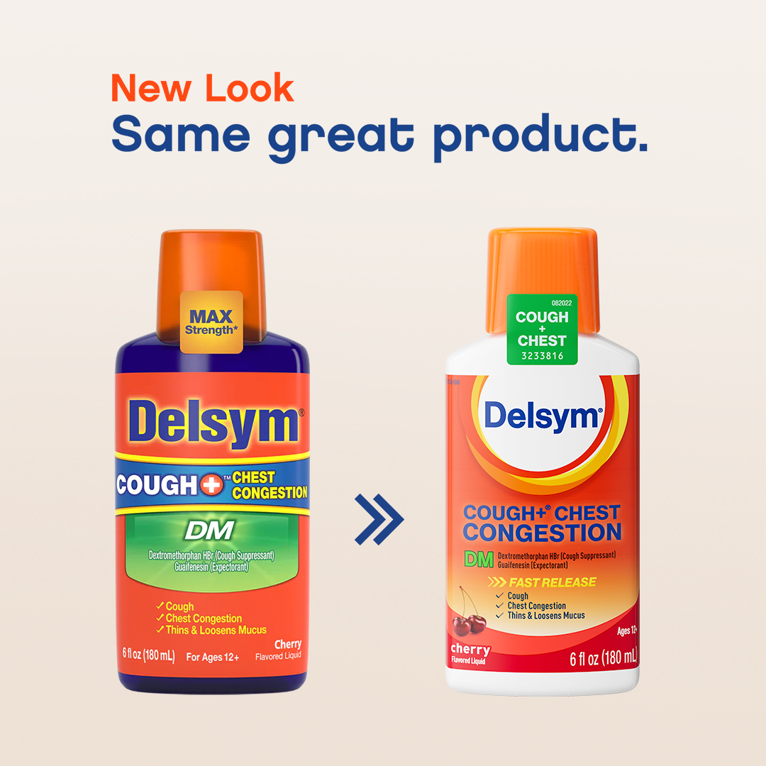 Delsym® Cough+ Chest Congestion DM Liquid