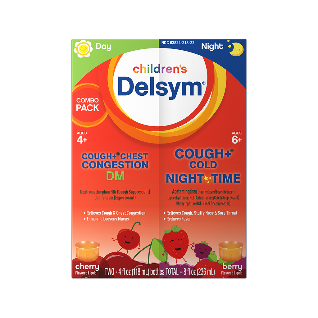 Delsym Cough Day Night Combo Children