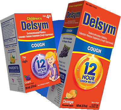 Delsym® 12 Hour relief products provide lasting relief for the entire family when used as directed.