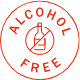 Alcohol free