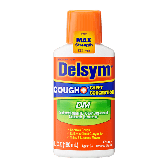 Delsym® Cough+ Chest Congestion DM Liquid